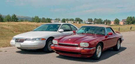 1994 Lincoln Mark VIII vs. 1993 Jaguar XJS Convertible 6.0 V12