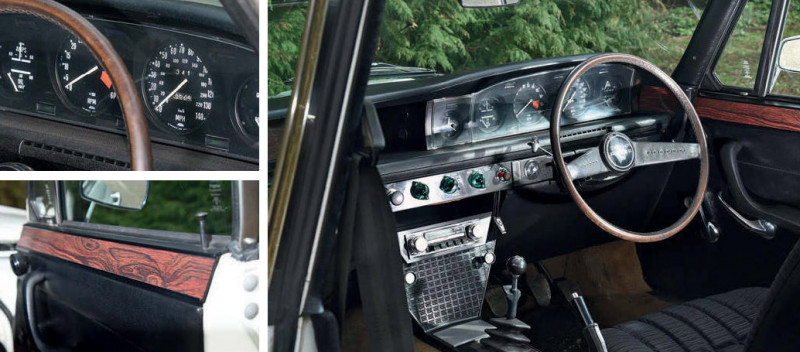 1973 Rover P6 3500S - interior