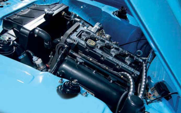 Cosworth YB-powered turbo 1974 Ford Capri 3.0S Mk2