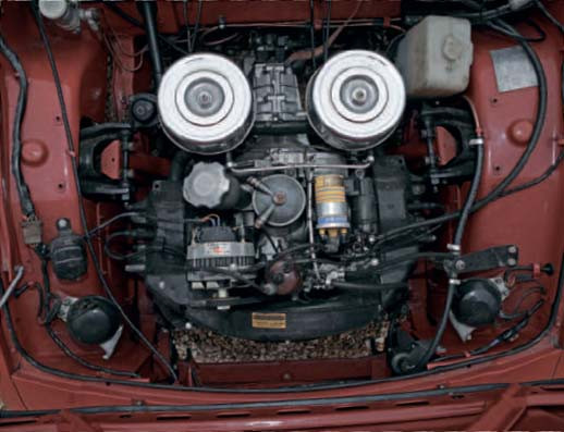 1965 Toyota Sports 800 - engine