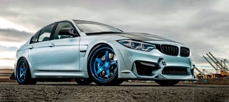Air Lift Awesome JDM-styled 540bhp BMW M3 F80