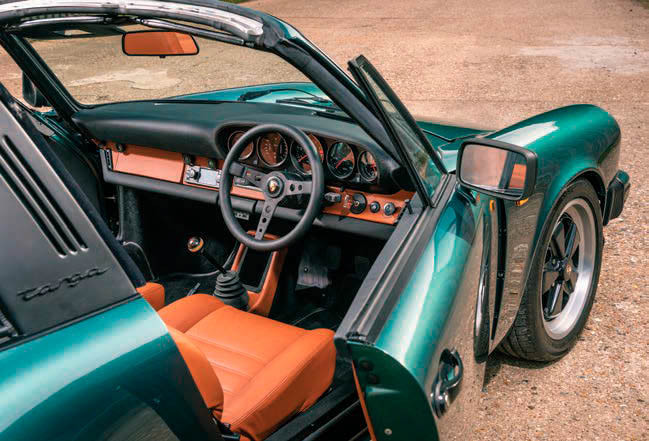 Lightly modified 1974 Porsche 911 2.7 Targa - interior
