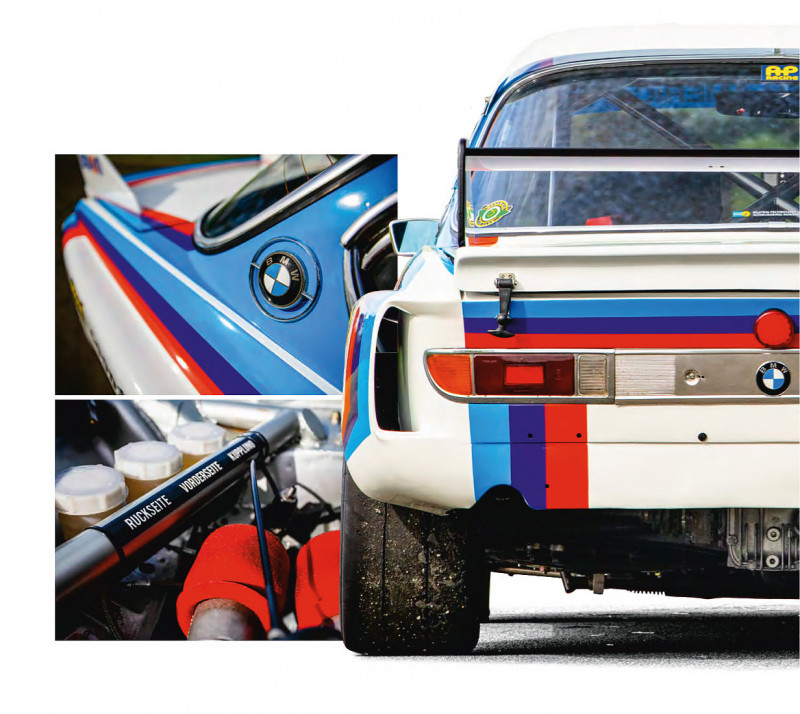 M88-engined 290whp 1971 BMW 3.0 CSL E9 (1976 Daytona winner CSL Tribute Car)