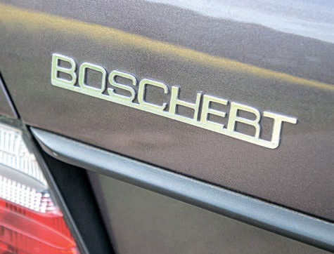 Boschert B300 Gullwing - rear badge