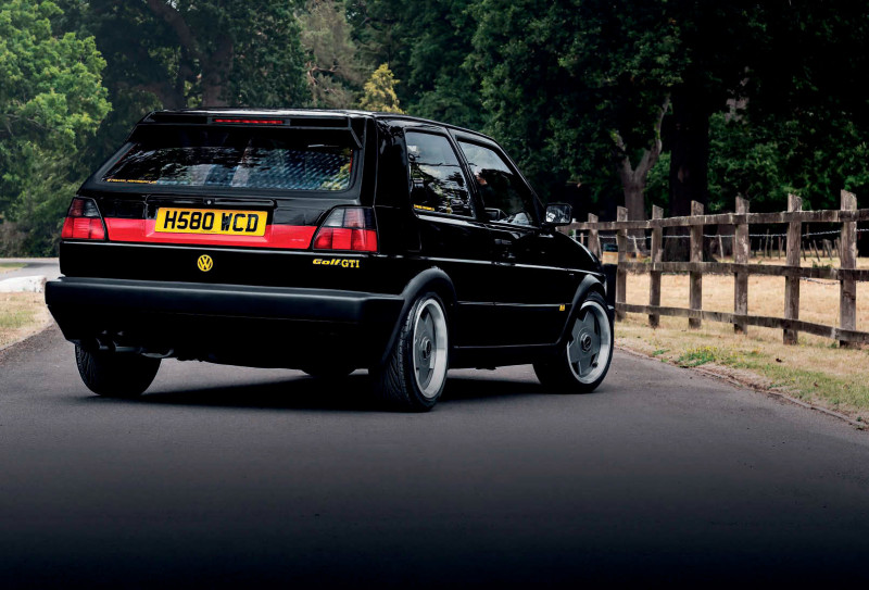 Big bumpers, G60 arches 1.8 8v PB engined 1988 Volkswagen Golf GTi Mk2