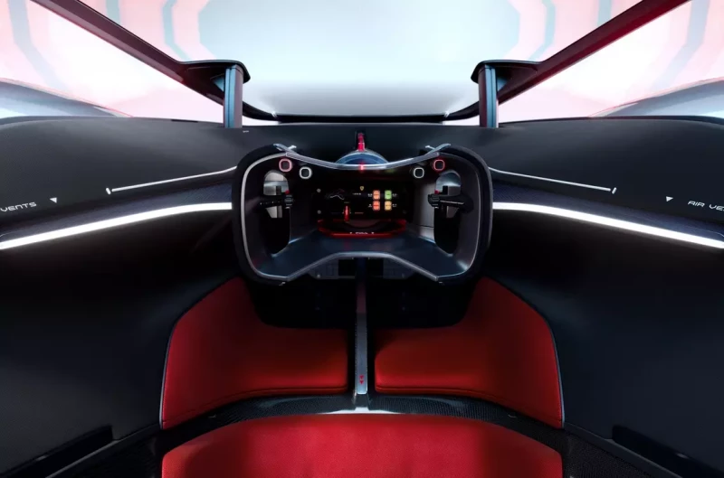 2024 Ferrari’s 1356hp Vision Gran Turismo - dashboard