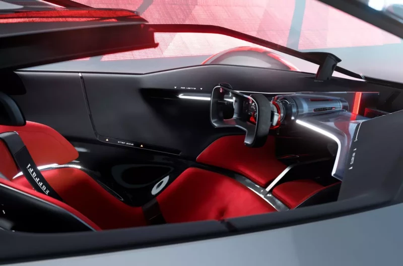 2024 Ferrari’s 1356hp Vision Gran Turismo - interior