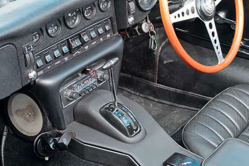Modern automatic transmission technology meets the Jaguar E-type