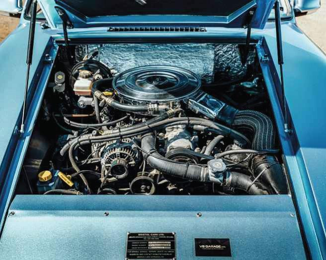 2009 Bristol Blenheim 4S - engine V8