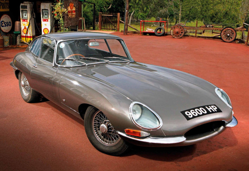 1961 Jaguar E-type FHC - chassis no 7 oldest known surviving example