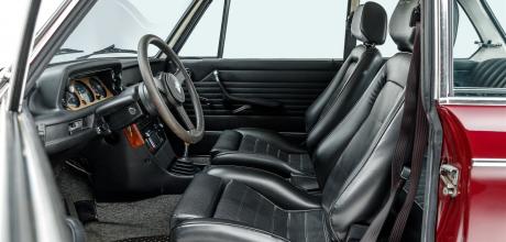 1974 BMW 2002 tii E10 US-Spec Federal Bumpers - interior front seats