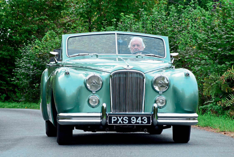1952 Jaguar MkVII DHC Convertible - home-made MkVII drophead Lyons would have approved!