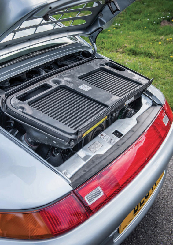 1997 Porsche 911 Turbo 993 converted to GT2 specification - engine