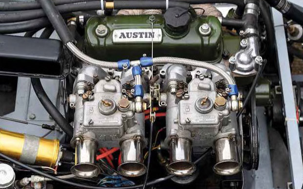 Targa Florio Austin-Healey Sprite - Mystery of the radically evolved BMC racer - engine