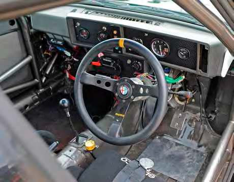 1987 Alfa Romeo 75 3.2 V6 Racing Car - interior