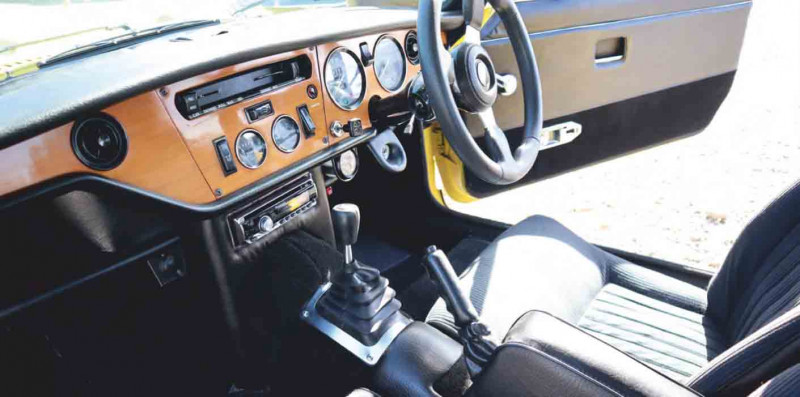 1973 Triumph GT6 - interior