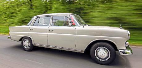 Life Cycle - Travelling Autobahn and motorway alike with a 1967 Mercedes-Benz 230E W110 Fintail, since 1968