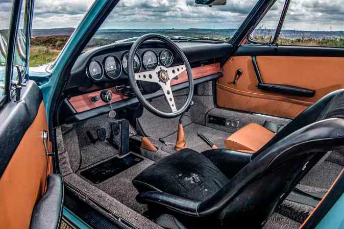 1965 Porsche 911 ‘545’ Sports Purpose interior