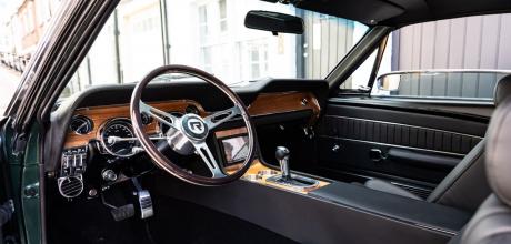 Bullitt’s Clive Sutton fantastic re-creation of the 1968 Ford Mustang Mk1 - interior