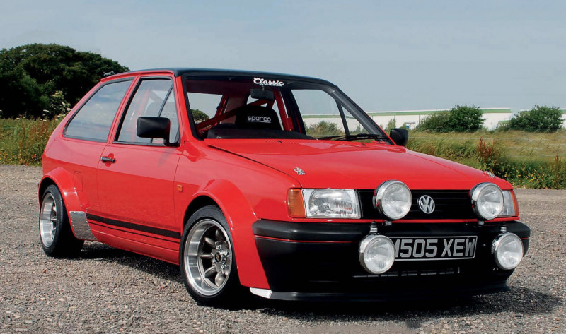 Race Spec 1.6 AEE engined 1994 Volkswagen Polo Coupe Mk2F 86C on carbs