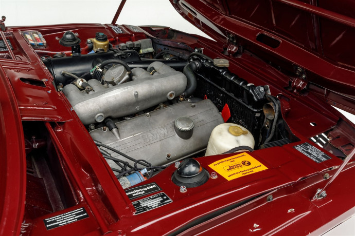 1974 BMW 2002 tii E10 US-Spec Federal Bumpers - engine