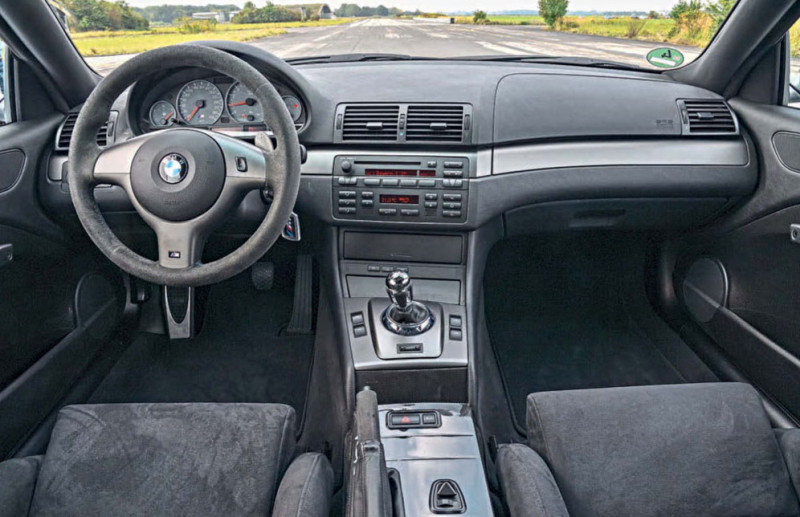 2003 BMW M3 CSL E46/2S EU-spec - interior