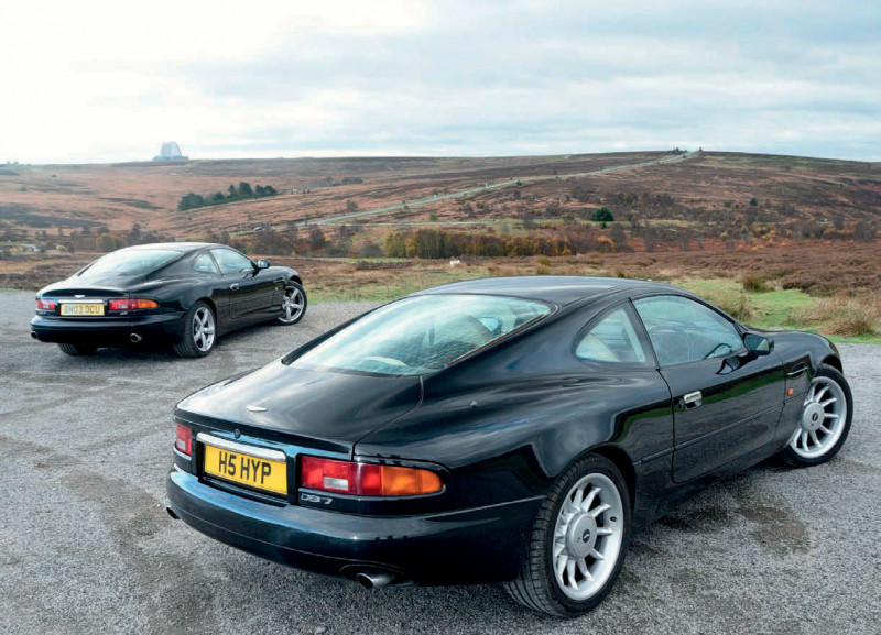1997 Aston Martin DB7 3.2 Automatic vs. 2003 Aston Martin DB7 GT 5.9