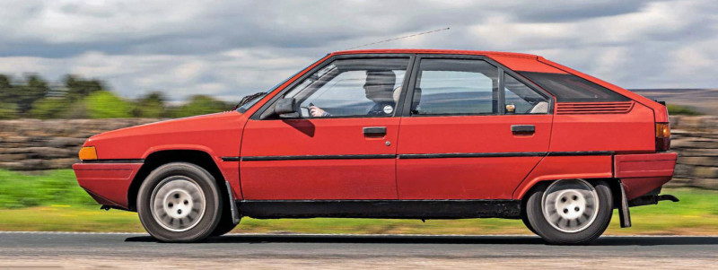 1984 Citroen BX16 TRS driven