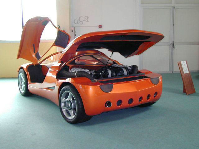 1997 Sbarro Ionos - semi-official V10-powered spirit of the Lancia Stratos