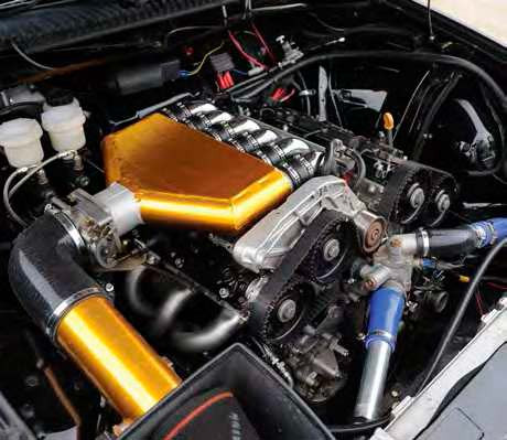 1987 Alfa Romeo 75 3.2 V6 Racing Car - engine