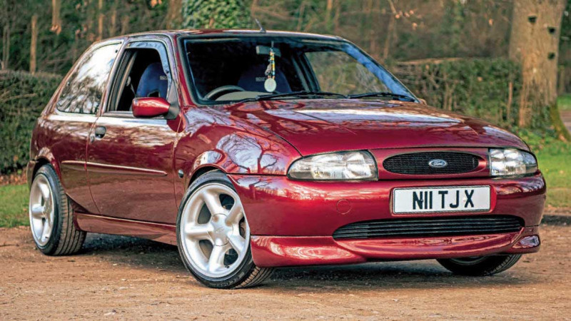 Puna-engined Ford Fiesta Mk4 meets kitted Fiesta Mk5