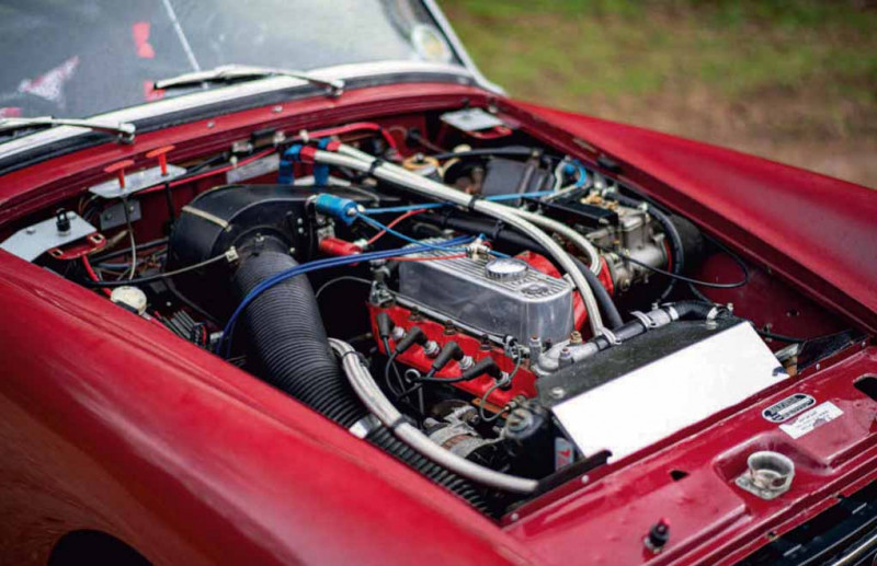 Modified 140bhp 1975 MG Midget - engine