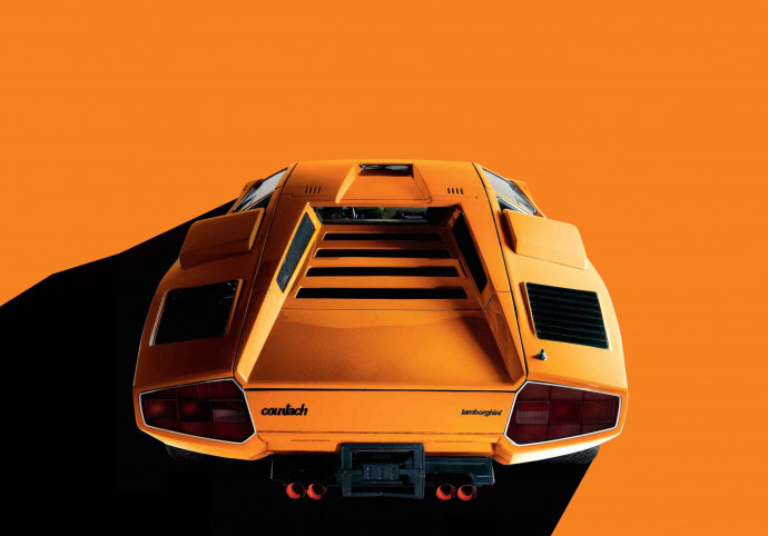 Lamborghini Countach rear
