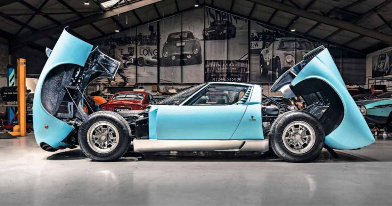 Epic Restoration How a carefully-chosen Lamborghini Miura went from rusty to revered