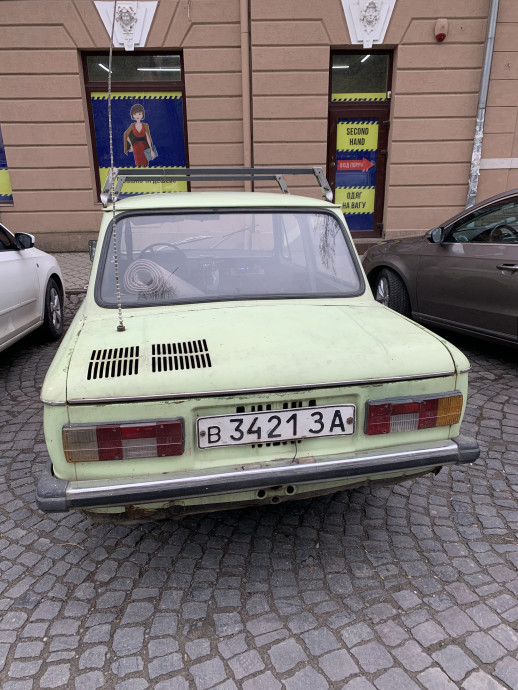 1984 ZAZ 968M Zaporozhets - rear