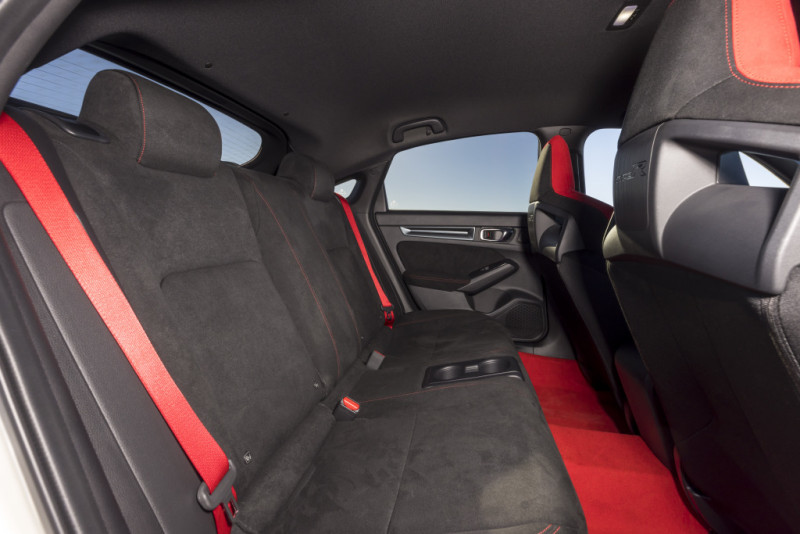 2024 Honda Civic Type R FL5 - interior rear seats