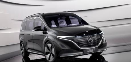 2022 Mercedes-Benz Concept EQT previews electric MPV