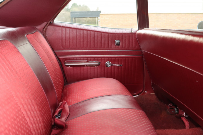 1967 Pontiac Catalina - interior rear seats