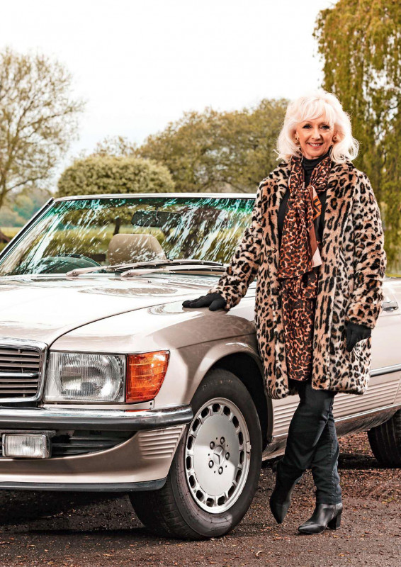 Dancer Debbie McGee on a magical life with an 1988 Mercedes-Benz 300SL R107