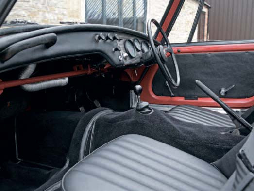 1965 Toyota Sports 800 - interior