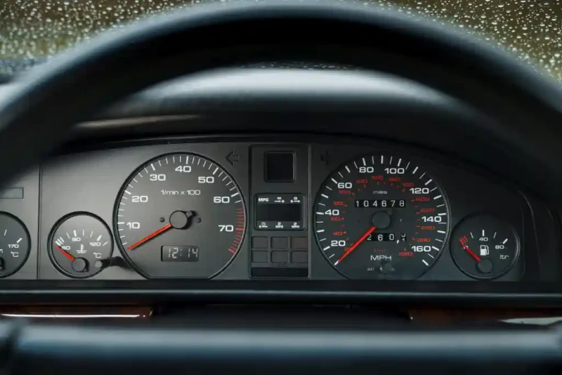 1988 Audi V8 Typ 4C - dashboard