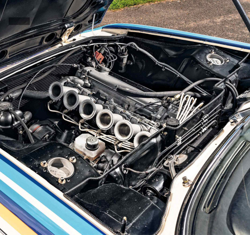1972 BMW 3.0 CSL E9/R1 - engine