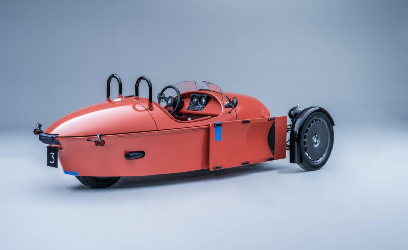 The Morgan Motor Company has unveiled their new Super 3, continuing the 113-year legacy of three-wheeled Morgan vehicles and described as one of the most intriguing and distinctive vehicles the company has ever built