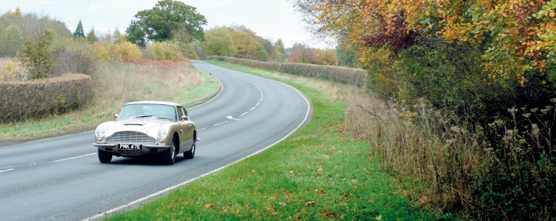 1967 Aston Martin DB6 in the rare colour of Autumn Gold