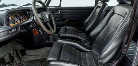 1974 BMW 2002 tii E10 US-Spec Federal Bumpers - interior front seats