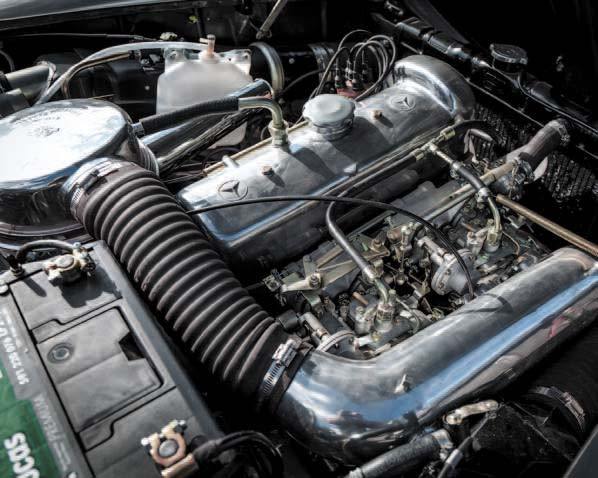 1955 Mercedes-Benz 190SL W121 - engine M121 motor with two Solex PHH carburettors