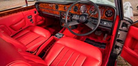 1976 Bentley Corniche Series IA Brooklands FHC interior