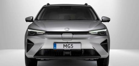 MG reveals new MG5 EV at Goodwood