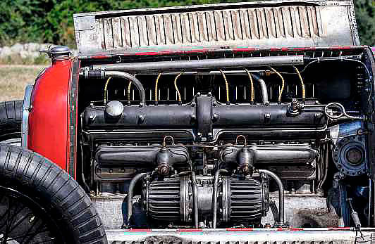 1934 Alfa Romeo Monoposto Tipo B P3 - engine