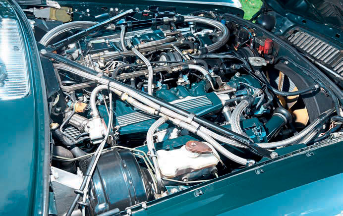 TWR-powered 6.0-litre V12 318bhp 1990 Jaguar XJ12 Series 3 - engine